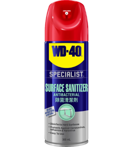 WD-40 專業系列 殺菌消毒噴霧 除菌清潔劑 WD 35016