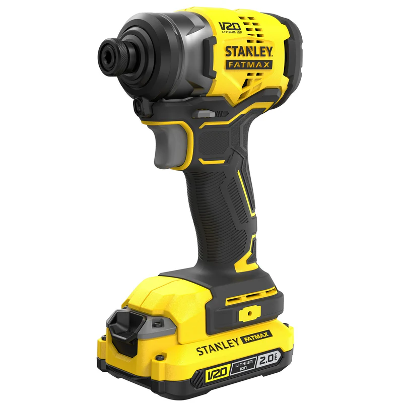 STANLEY 史丹利 18V 充電式無刷衝擊起子 (2電1充套裝) SFMCF810D2K-GB