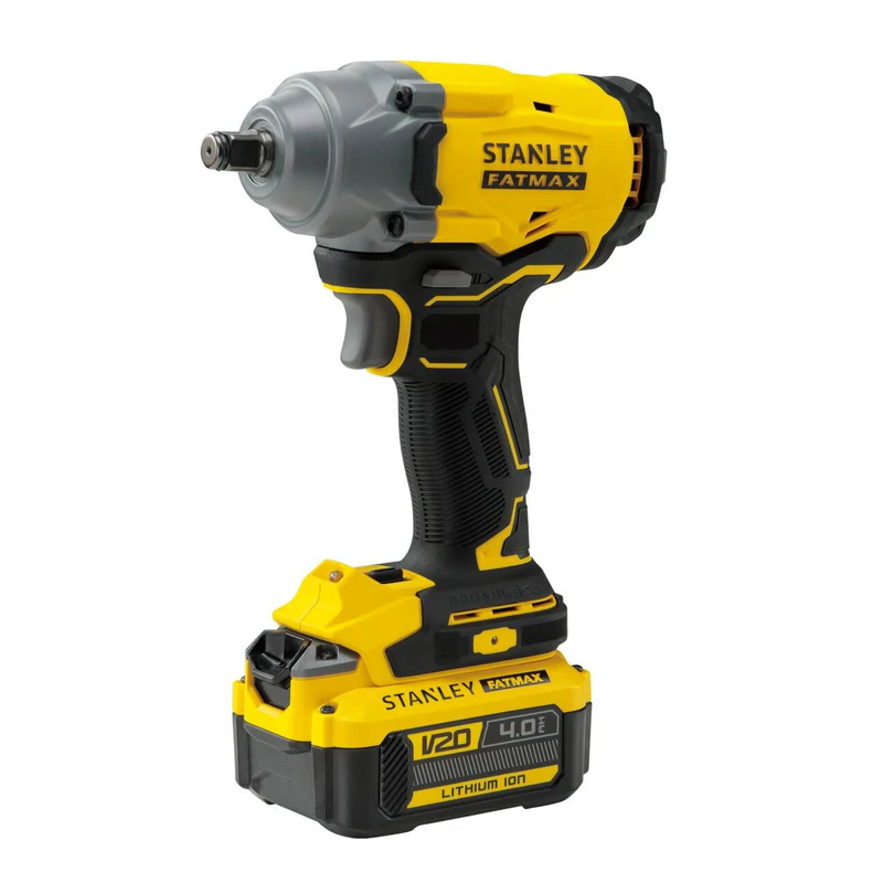 STANLEY 史丹利 18V 充電式無刷衝擊扳手 (2電1充套裝) SBW920M2K-B1