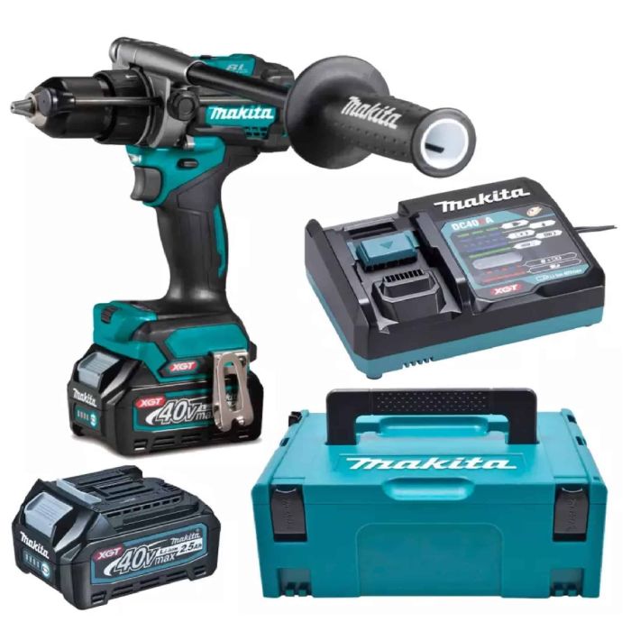 Makita 牧田 DF001GD201 充電式起子電鑽(無碳刷馬達)(鋰40V)(2.5AH電池)