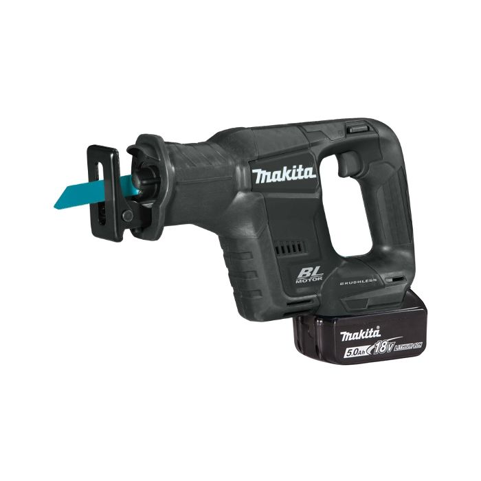 Makita 牧田 DJR188RTEB 充電式往復鋸(無碳刷馬達)(鋰18V)(5.0AH電池)(黑色)